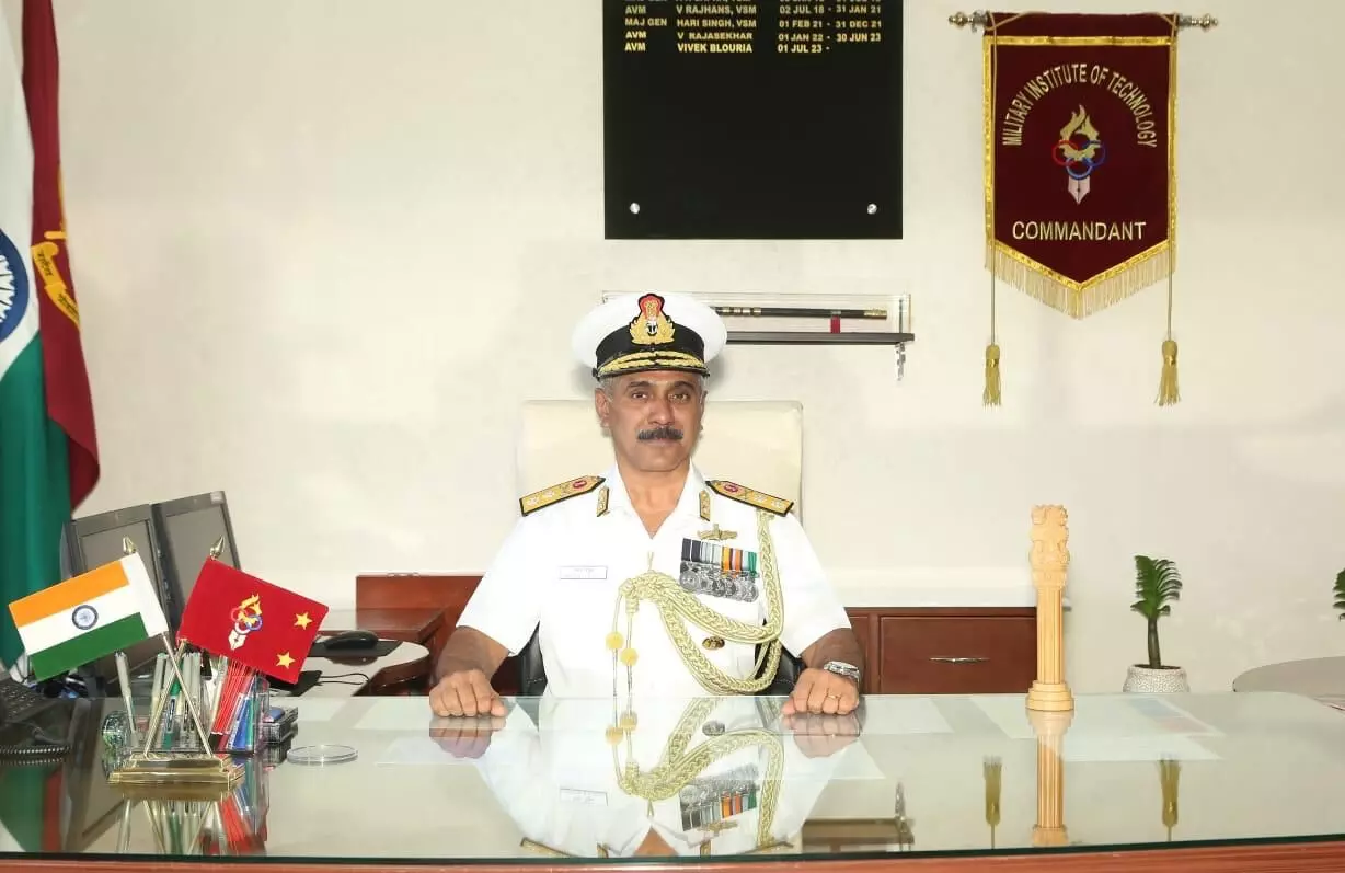Rear Admiral Nelson DSouza Takes Charge as Commandant of MILIT, Pune Rear Admiral Nelson DSouza Takes Charge as Commandant of MILIT, Pune