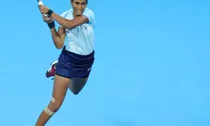 Tennis: Rutuja Bhosale and Fangran clinch dominant victory at ITF W35 Tauste