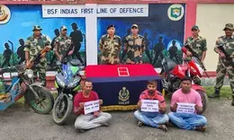 BSF seizes gold worth Rs 2.48 cr along Indo-Bangladesh border in Bengal