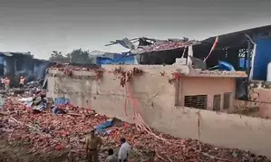 4 dead, 12 injured in Gurugram factory blaze, owner arrested (Ld)