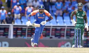 T20 World Cup: Hardik Pandya’s unbeaten 27-ball fifty propels India to a commanding 196/5