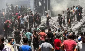 42 Palestinians killed by Israeli attacks on Gaza City