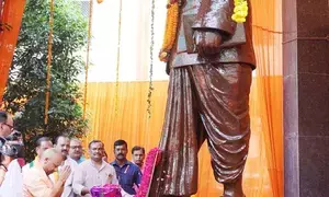 Yogi Adityanath pays floral tribute to Shyama Prasad Mukherjee on his death anniversary