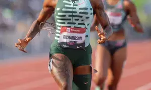 ShaCarri Richardson secures spot for Paris Olympics with blazing 100m victory