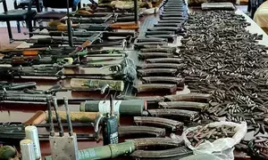 Massive weapon cache discovered in Afghanistan