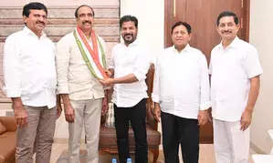 Another BRS MLA joins Congress in Telangana