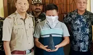 Manipur man arrested from Bengal, rhino horn seized