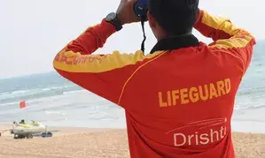 Goa beaches marked with red flags, even wading discouraged