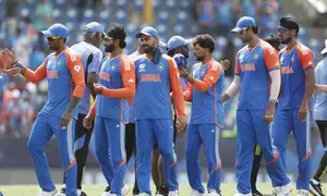 T20 World Cup: Arshdeep, Kuldeep star as India storm into semis with 24-run win over Australia