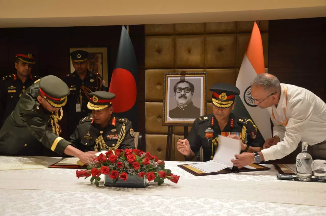 India and Bangladesh Strengthen Military Education Ties India and Bangladesh Strengthen Military Education Ties