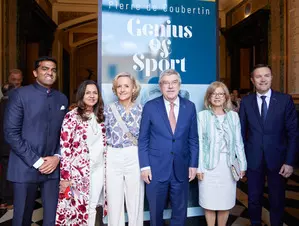 Exhibition to commemorate Indias 100 years at Olympic Games opens in Paris