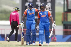 T20 World Cup: Rohit Sharma’s stupendous 92 carries India to 205/5 against Australia