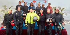 Army organises motorcycle expedition along China border