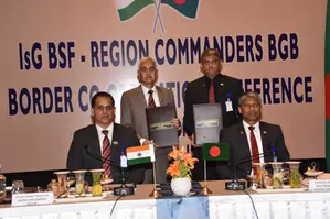 BSF-BGB conference in Kolkata vows stricter crackdown on border crimes