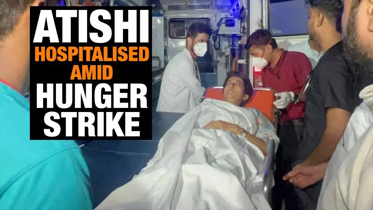 Delhi Water Crisis: Minister Hospitalized After Hunger Strike Delhi Water Crisis: Minister Hospitalized After Hunger Strike