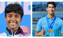 Paris Olympics: 14-year-old Dhinidhi and Srihari get Universality Quota to represent India in swimming