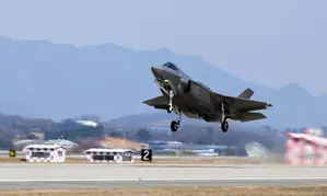 South Korea, US hold joint air drills involving F-22 fighter jet