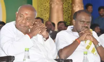 Ktaka govt drops Deve Gowda, Kumaraswamy from Kempe Gowda Jayanthi invitation; stirs row