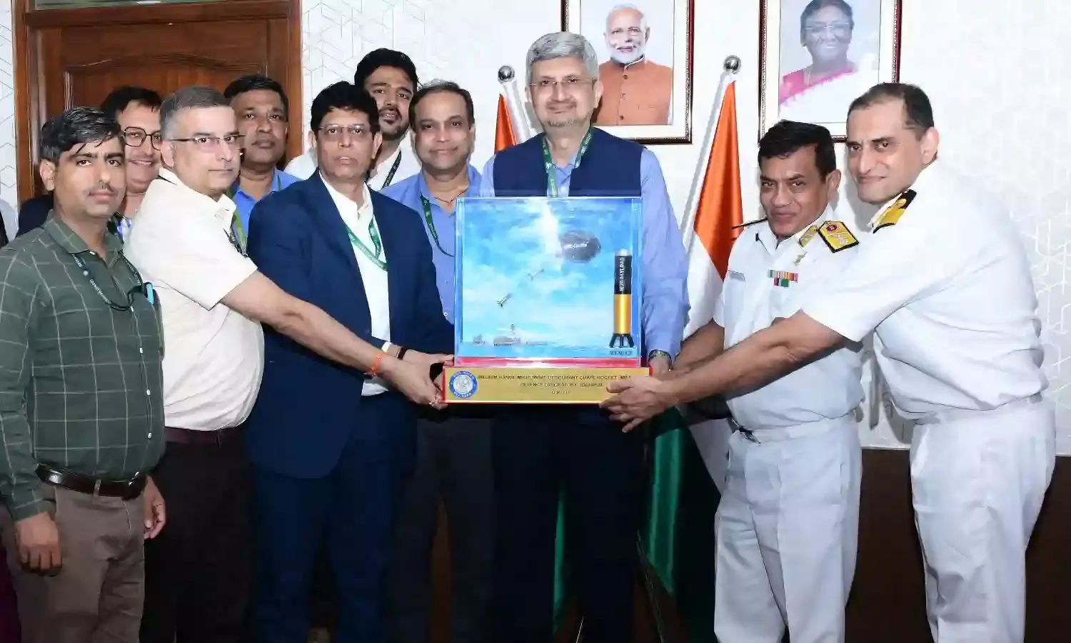 DRDO Delivers Advanced Microwave Obscurant Chaff Rockets to Indian Navy DRDO Delivers Advanced Microwave Obscurant Chaff Rockets to Indian Navy