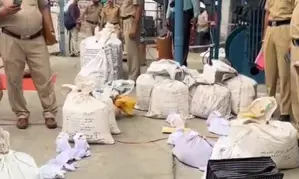 Punjab Police destroy 83 kg heroin, 10,000 kg poppy husk