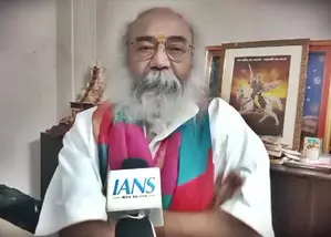 Congress finished in 15 years, Oppn will also be finished in 15 months: Acharya Pramod Krishnam (Ld) Congress finished in 15 years, Oppn will also be finished in 15 months: Acharya Pramod Krishnam (Ld)