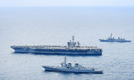 S.Korea, US, Japan hold 1st trilateral Freedom Edge exercise