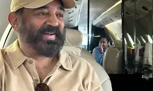 Kamal Haasan shares picture with Siddharth: ‘Objects in the mirror are closer than they appear’