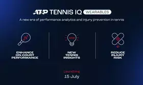 ATP approves use of in-competition wearable devices to enhance player performance, help recovery