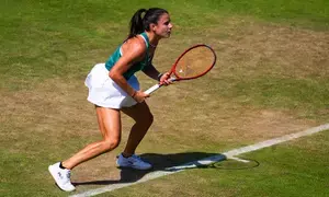 Navarro into semis at Bad Homburg as Wozniacki retires due to injury