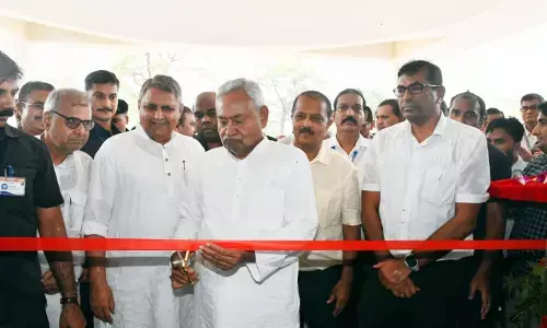 Bihar CM Nitish Kumar Inaugurates Valmiki Auditorium and Guest House Complex in West Champaran