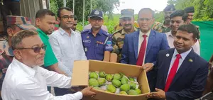 Bangladesh PM sends tasty mango, hilsa fish, rasgulla to Tripura CM