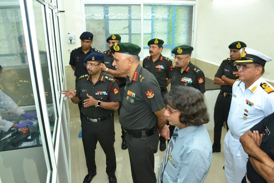 AFMC Pune Launches Advanced Genome Sequencing Lab for Armed Forces AFMC Pune Launches Advanced Genome Sequencing Lab for Armed Forces