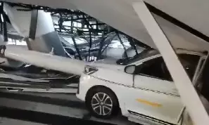 Delhi airport canopy collapse: One dead, several injured (Ld)