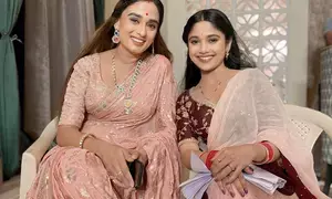 Gayatri Soham, Sanika Amit bond over their Maharashtrian roots on sets of ‘Mangal Lakshmi’