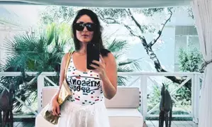 Kareena Kapoor Khan shares ‘Italian selfie’ looking tidy in white