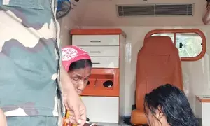 Timely intervention by BSF saves womans life in Bengal