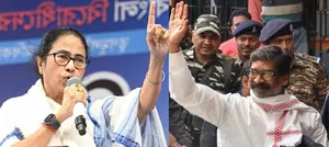 CM Mamata Banerjee welcomes bail to Hemant Soren CM Mamata Banerjee welcomes bail to Hemant Soren