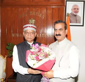 To pacify ‘miffed’ Himachal Governor, Chief Minister Sukhu pays visit to Raj Bhavan