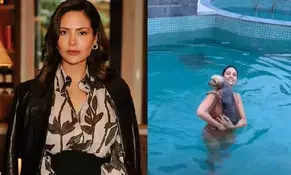 Esha Gupta’s Saturday morning is all about playing in water with her puppy