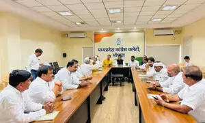 Congress committee arrives in Bhopal to review LS poll debacle