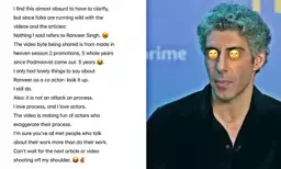 Jim Sarbhs clarification on ‘mental therapy’ comment: Nothing I said refers to Ranveer Singh