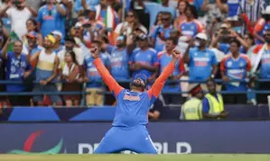 Emotional Team India celebrates T20 World Cup in wholesome fashion