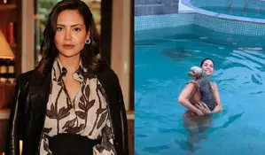 Esha Gupta’s Saturday morning is all about playing in water with her puppy Esha Gupta’s Saturday morning is all about playing in water with her puppy