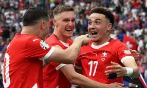 Euro 2024: Switzerland stun Italy to advance into quarterfinals