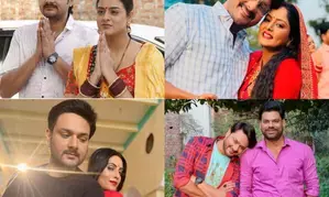 Bhojpuri actors Yaminiiee, Dev, Anjana & Sanjana wish dost Gaurrav Jha on his 36th bday