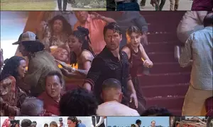 Glen Powells experience of being stuck in real-life tornado helped his performance in Twisters