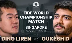 Singapore beats India to bag hosting rights of World Chess Championship Final Match