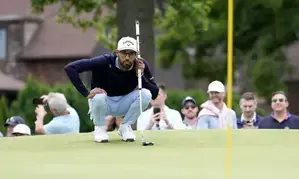 Golf: Bhatia drops a final hole bogey to lose the golf title by one