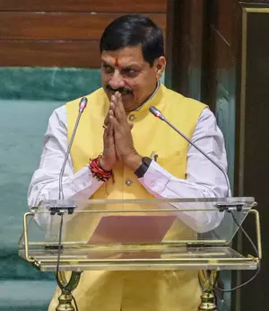 MP Assemblys Monsoon Session begins on stormy note with Oppn protest MP Assemblys Monsoon Session begins on stormy note with Oppn protest