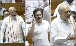 Rahul Gandhi’s ‘Hindu’ remark in LS triggers intervention from PM, Amit Shah Rahul Gandhi’s ‘Hindu’ remark in LS triggers intervention from PM, Amit Shah